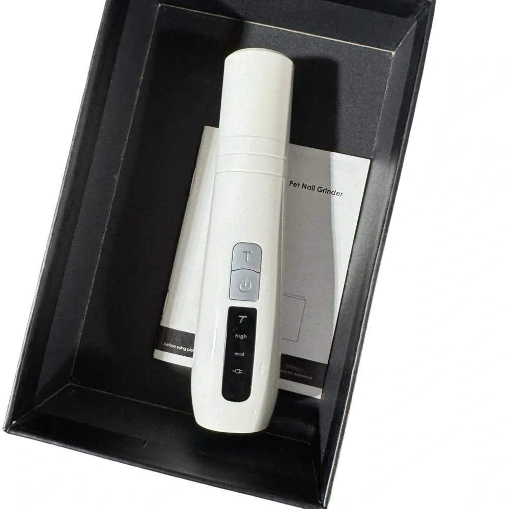 White Pet Nail Grinder